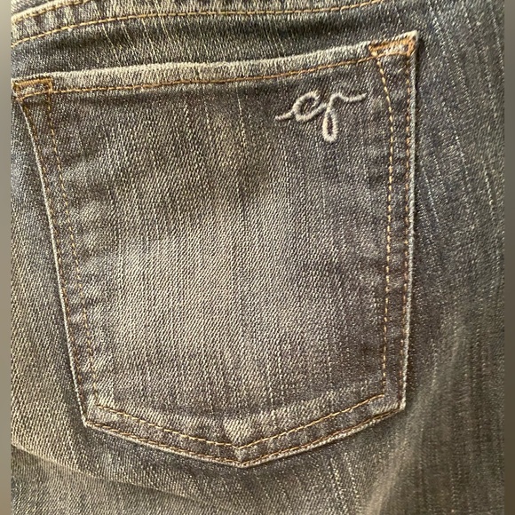 Gently Worn Dark Blue Guess Jeans Size 31 Starlet Slim Bootcut - Picture 10 of 15